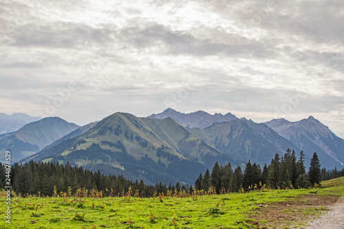 Ausblick von der Raazalpe