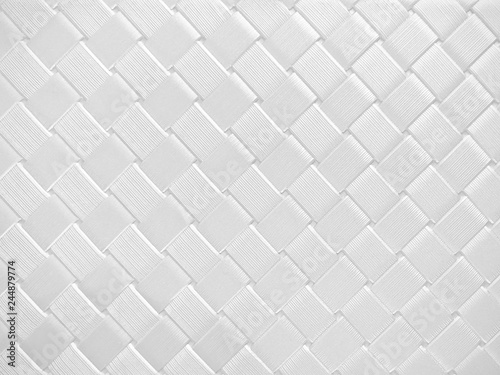Beautiful metal weaving background in futuristic technology style white color, artificial metal texture design background, white color texture emboss background