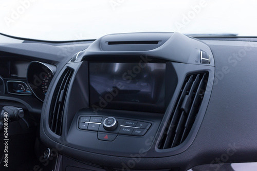 infotainment system in the car