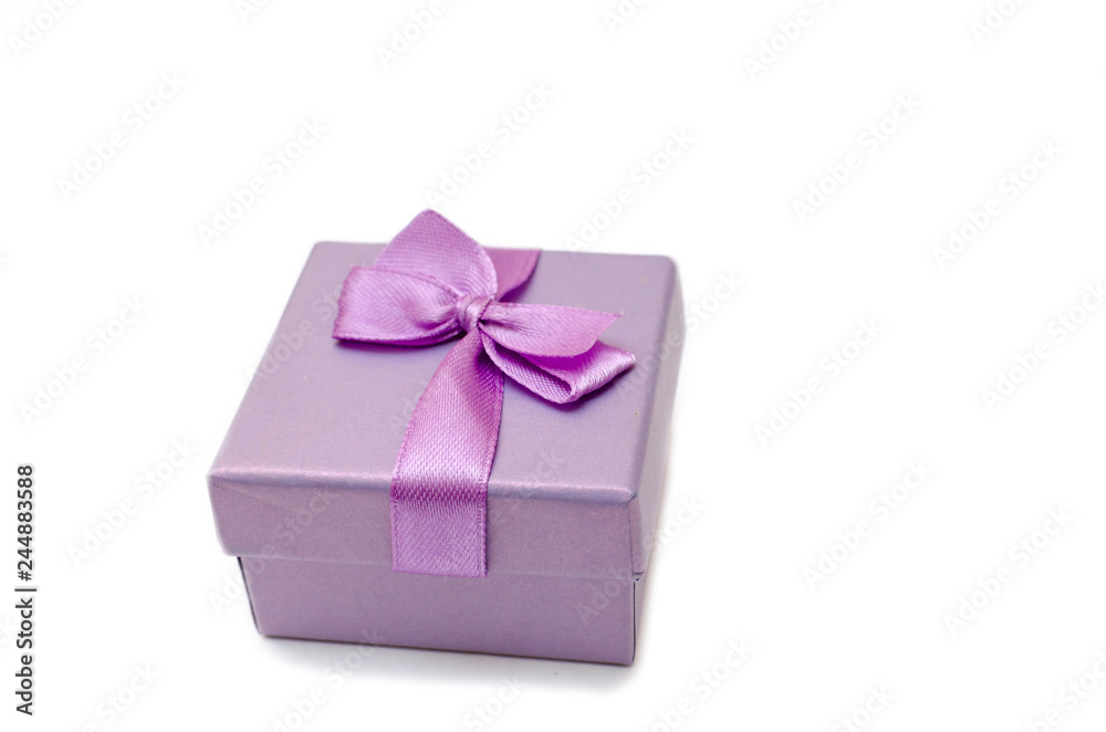 Obraz premium beautifully packaged holiday gifts. gift for women's day. The 14th of February