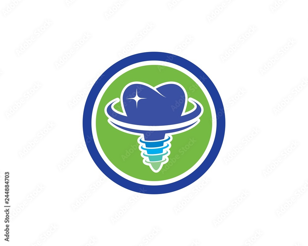 Smile Dental logo Template vector illustration icon Smile Dental logo Template vector illustration icon