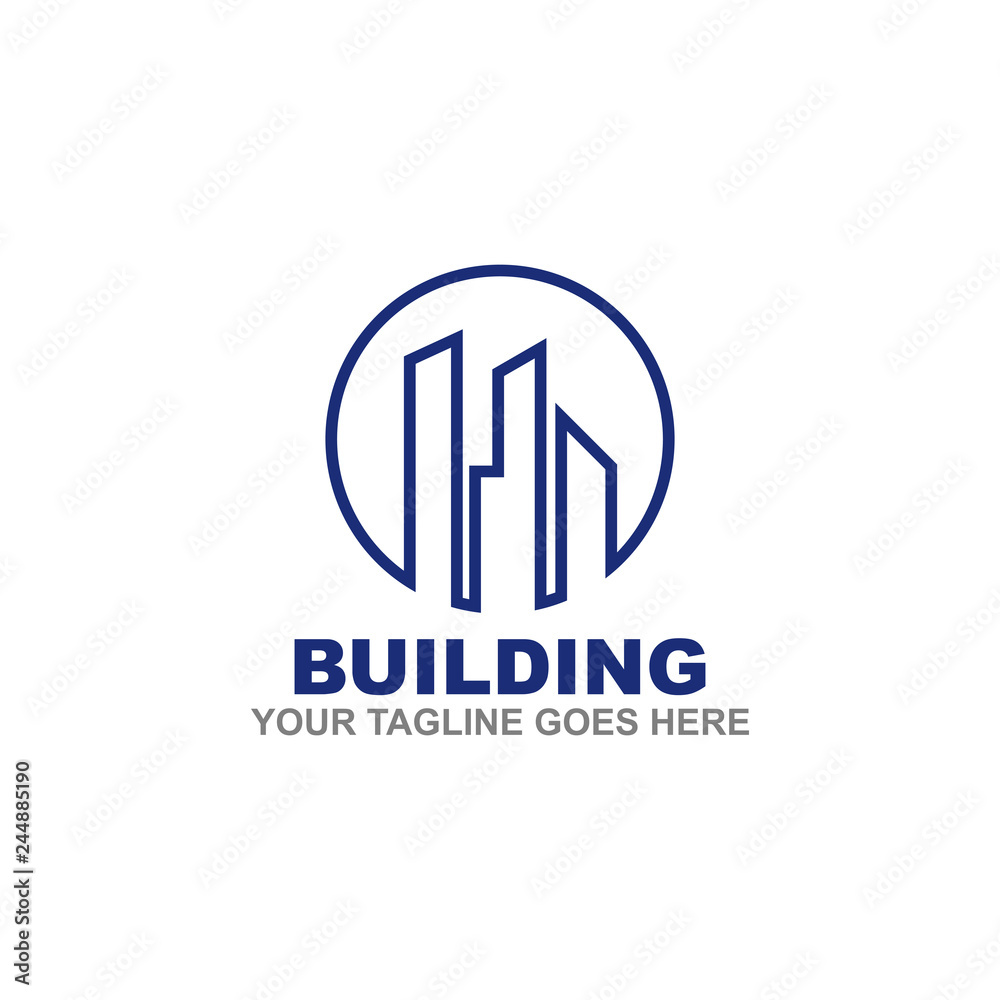 Building logo design vector template Building logo design vector template
