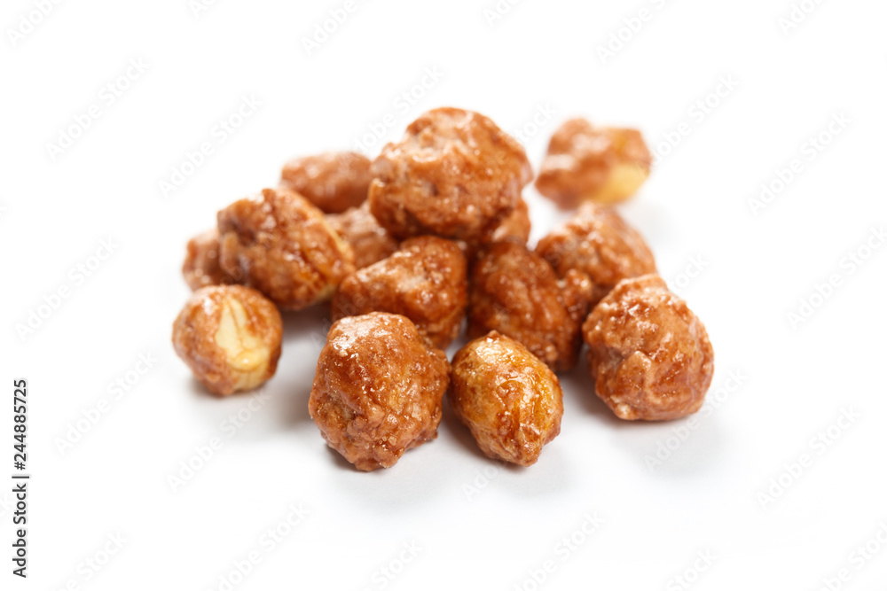 Roasted peanuts in icing sugar Roasted peanuts in icing sugar