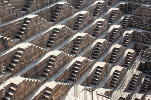 Stepwell in India photo