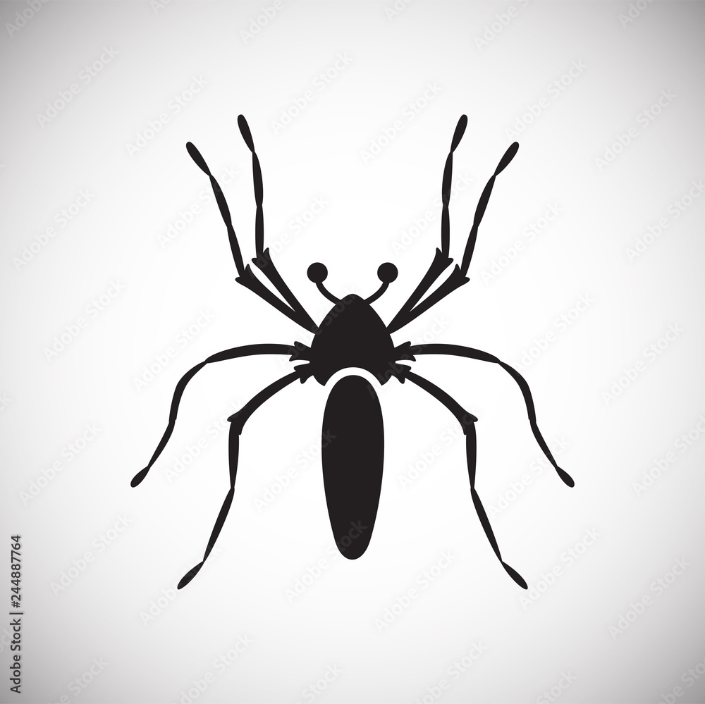 Spider Insect icon on white background for graphic and web design, Modern simple vector sign. Internet concept. Trendy symbol for website design web button or mobile app Spider Insect icon on white background for graphic and web design, Modern simple vector sign. Internet concept. Trendy symbol for website design web button or mobile app