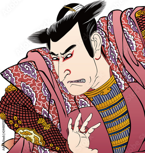 浮世絵　歌舞伎役者　その16