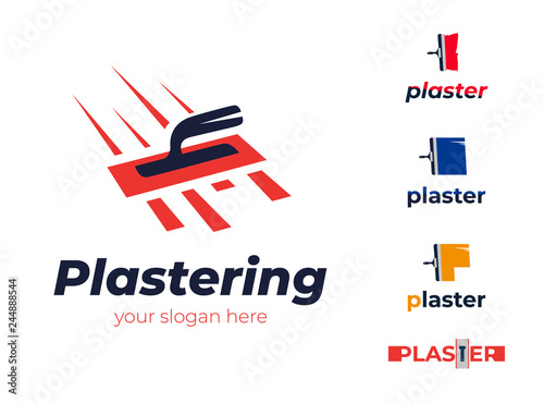 Plaster logo. vector design