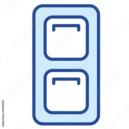 Ampel, Signal Vector Icon Illustration