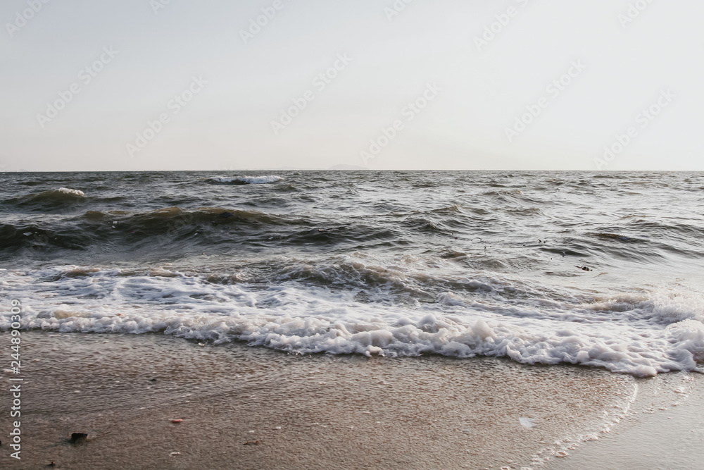 waves on the beach waves on the beach
