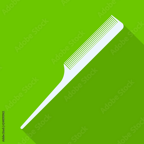 Isolated object of brush and hair logo. Set of brush and hairbrush stock symbol for web.