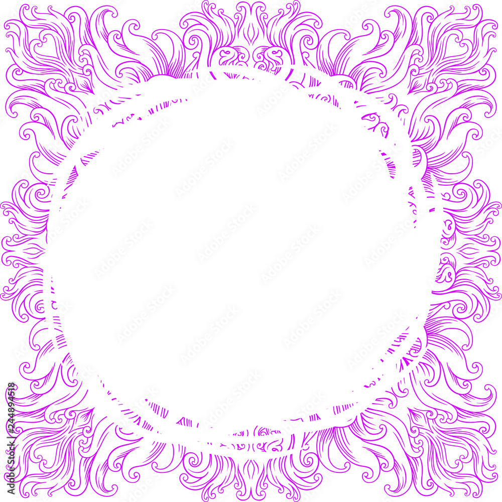 Mandala pattern for henna, mehndi, tattoo, ornaments, square frame Mandala pattern for henna, mehndi, tattoo, ornaments, square frame