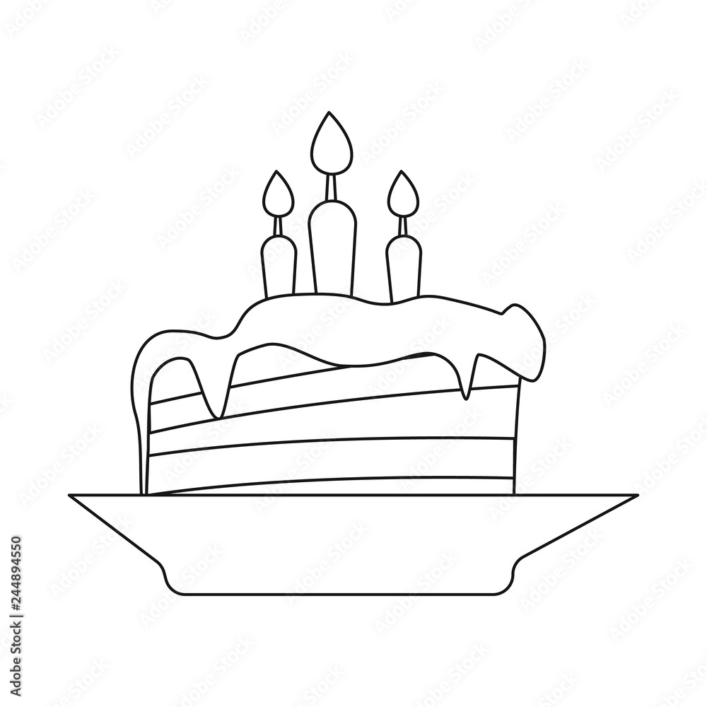 Vector design of party and birthday icon. Set of party and celebration stock vector illustration. Vector design of party and birthday icon. Set of party and celebration stock vector illustration.