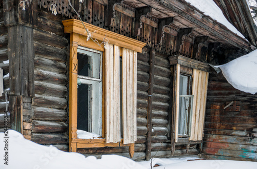 window in an old house