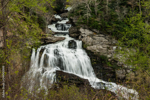 Cullasaja Falls, Nantahala National Forest, North Carolina, United States photo
