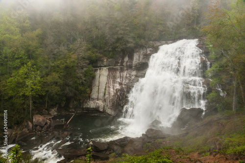 Rainbow Falls  Pisgah National Forest  North Carolina  United States