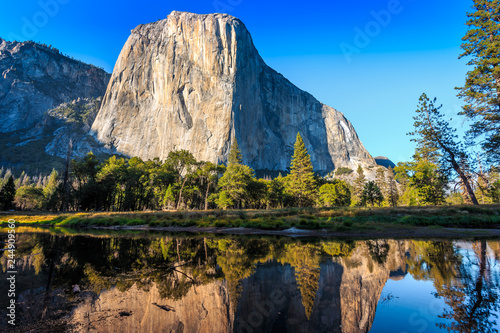 Reflections of El Capitan, Yosemite National Park, California 