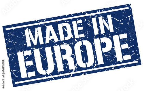 made in europe stamp