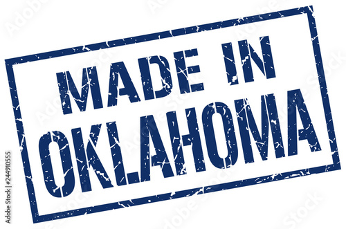 made in Oklahoma stamp