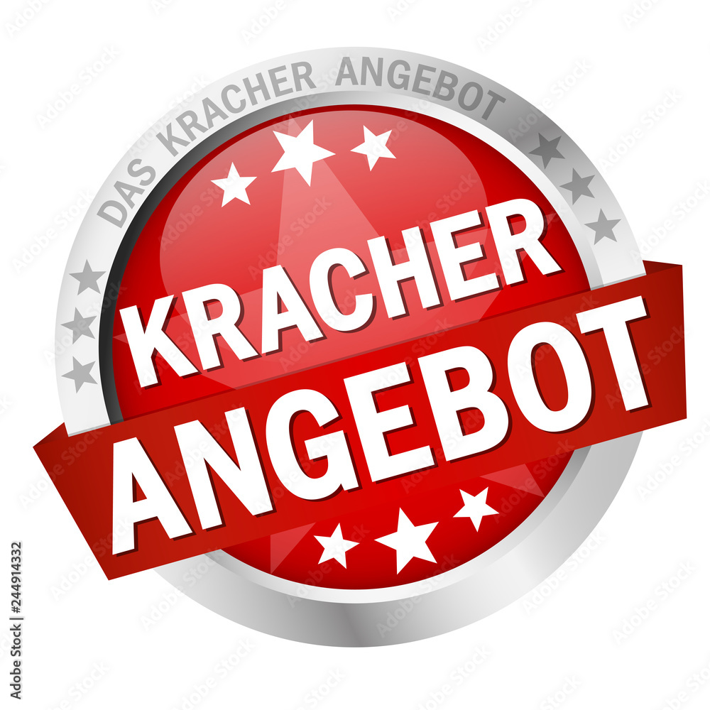 Button with Banner Kracherangebot Button with Banner Kracherangebot