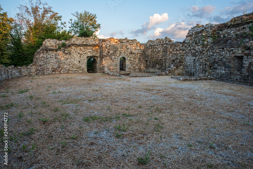 Fortifications of Monte di Buja. Pieve di San Lorenzo and Lombard Castle photo