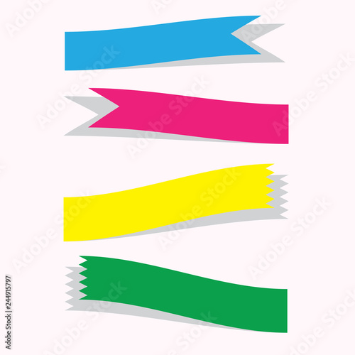 ribbon banner icon