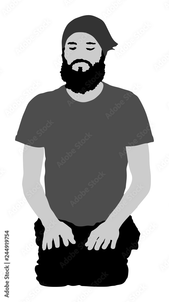 Sport man exercises yoga. Yoga pose vector illustration isolated. Active boy in gym stretching and worming up. Health care activity. Lying down exercise in rehabilitation center. Medical treatment. Sport man exercises yoga. Yoga pose vector illustration isolated. Active boy in gym stretching and worming up. Health care activity. Lying down exercise in rehabilitation center. Medical treatment.