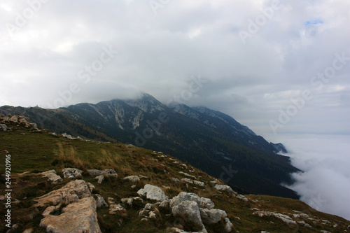 Mountainside Monte Baldo, Italy