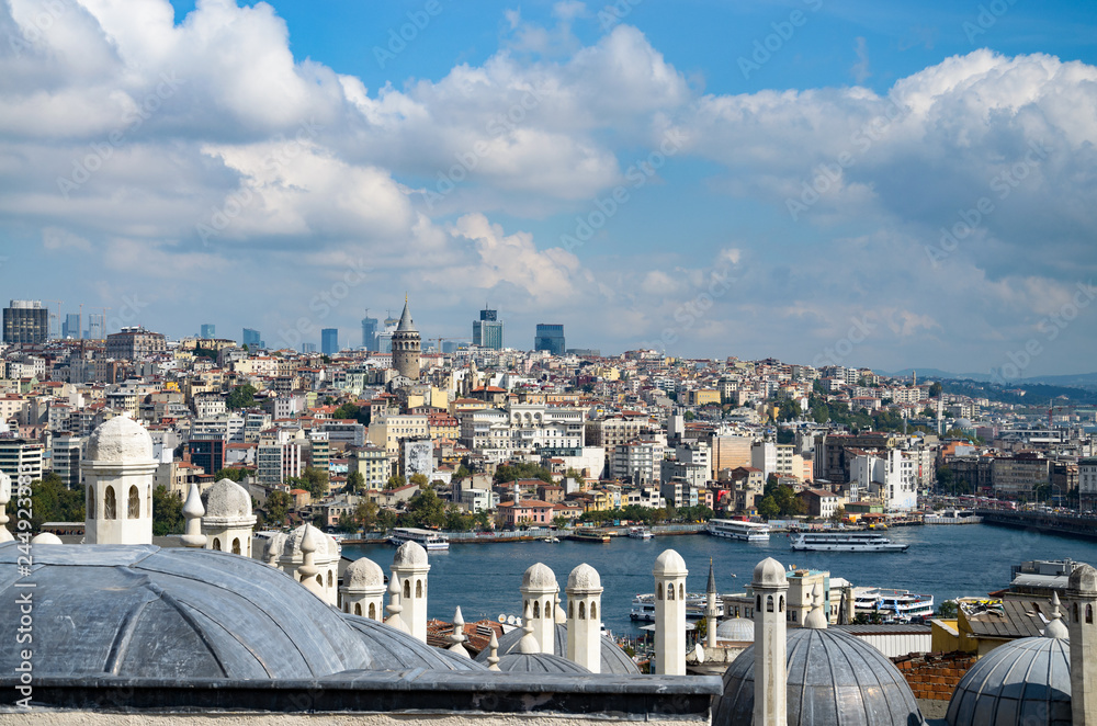 The Hammam against the Suleymaniye Mosque The Hammam against the Suleymaniye Mosque