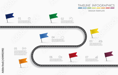 Infographic design template with place for your data. Vector illustration.