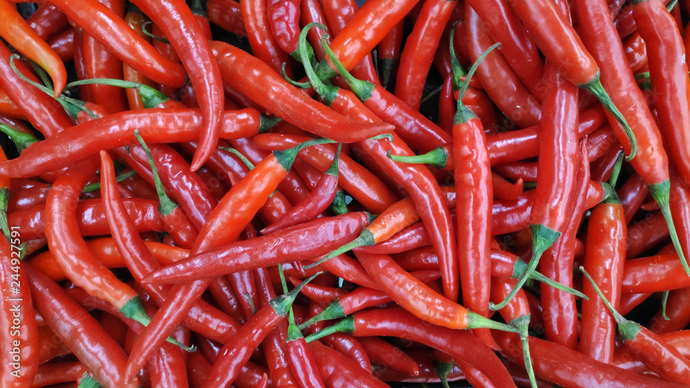 Group of red hot chilli peppers Group of red hot chilli peppers