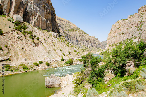 Wind River in Wyoming, indian reservation, USA