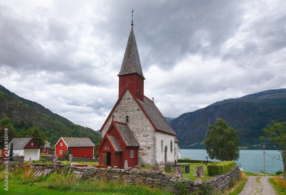 Dale Church Luster Sogn og Fjordane Norway Scandinavia