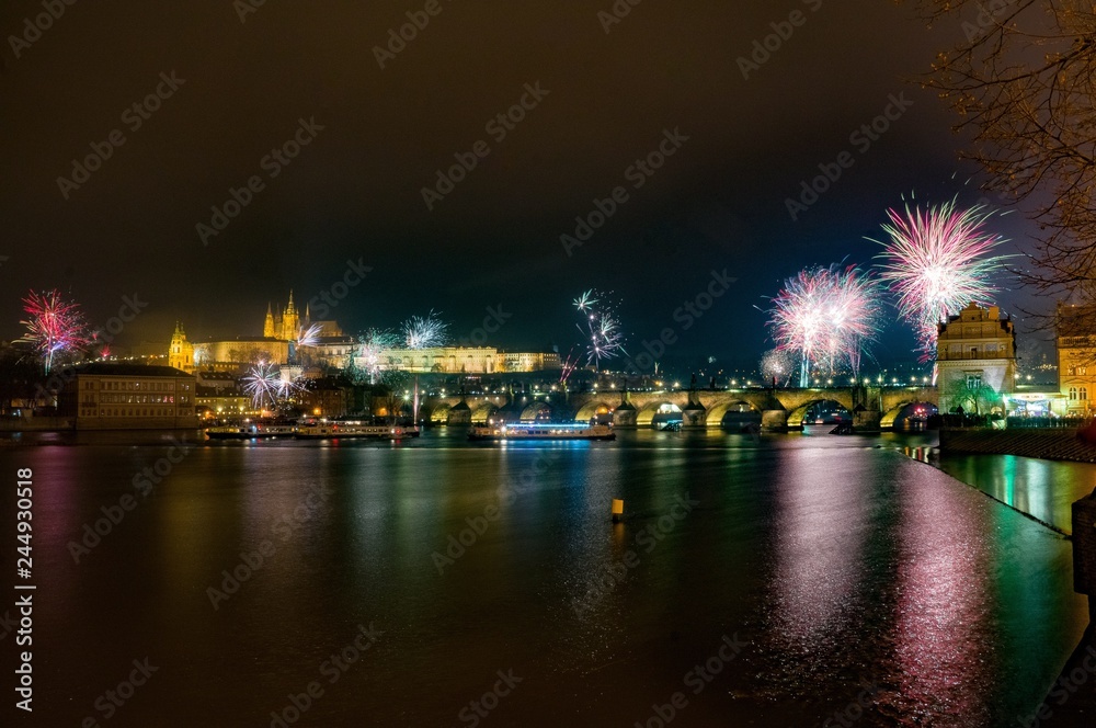 Happy new year in praga