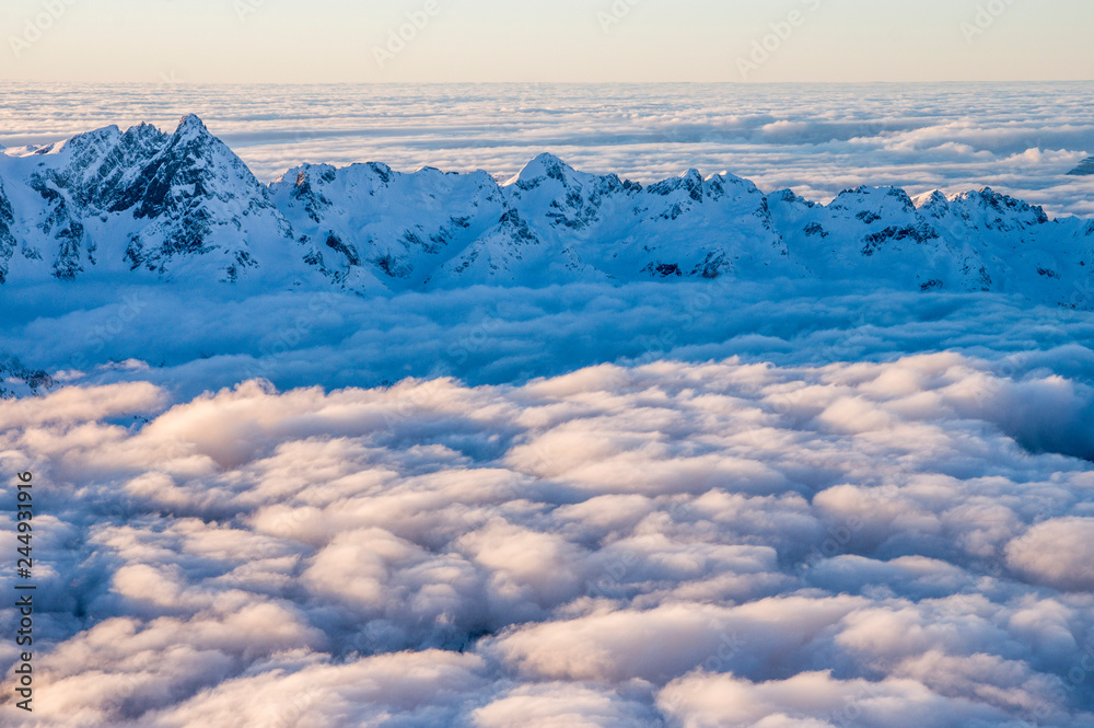 mountain clouds