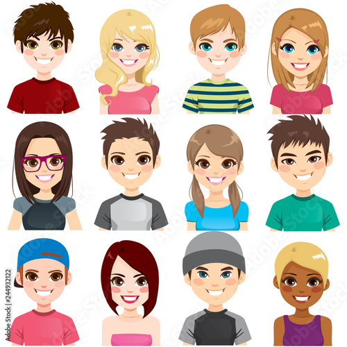Teenager Set Avatar