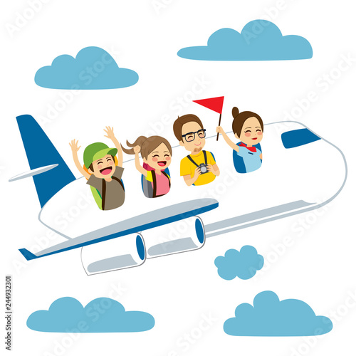 Tourist Travel Plane