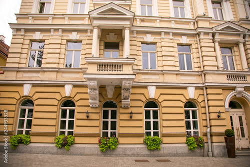 Vilnius old town street, Lithuania