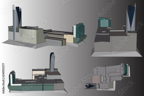 Vector Olympic Stadium