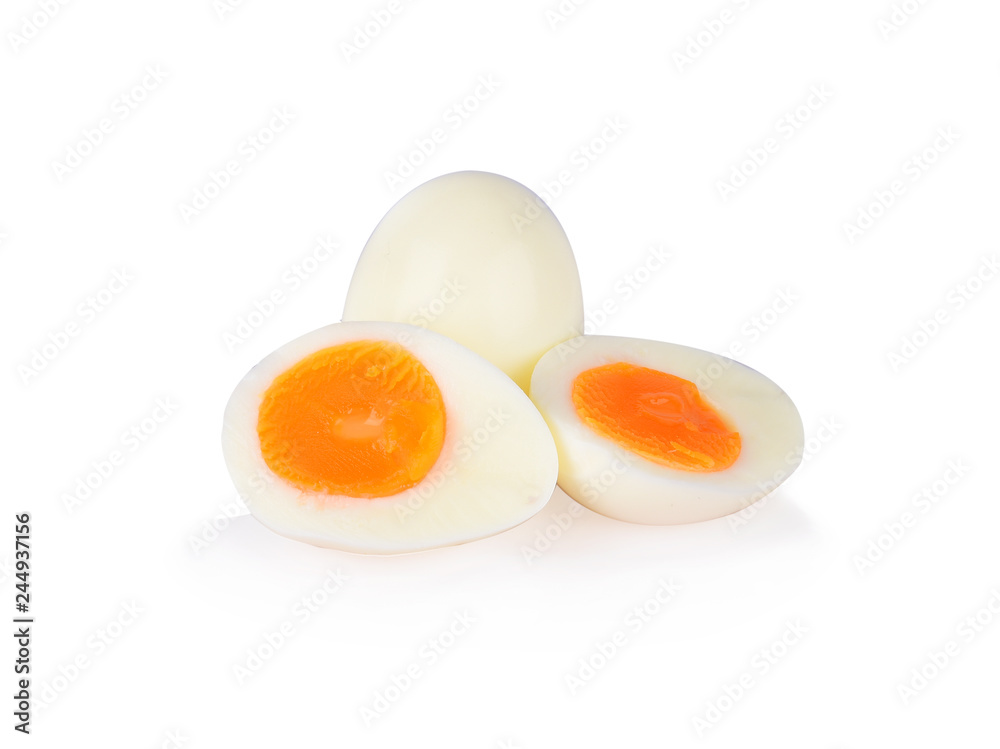 boiled egg isolated on white background boiled egg isolated on white background