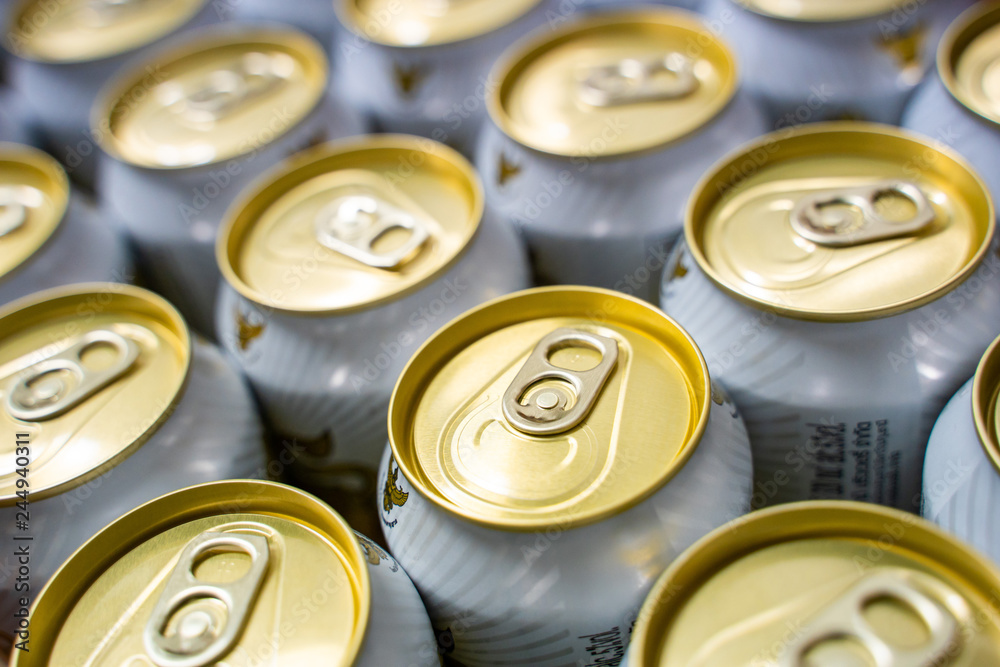 Singha canned beer Singha canned beer