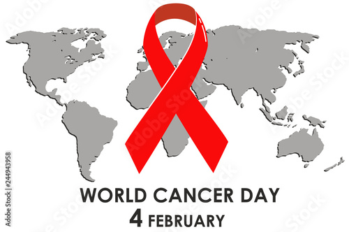 World Cancer Day concept. Vector Illustration