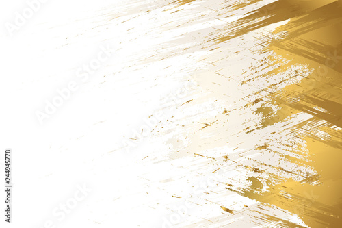 design templates for company. Pastel colors and gold brush strokes. 