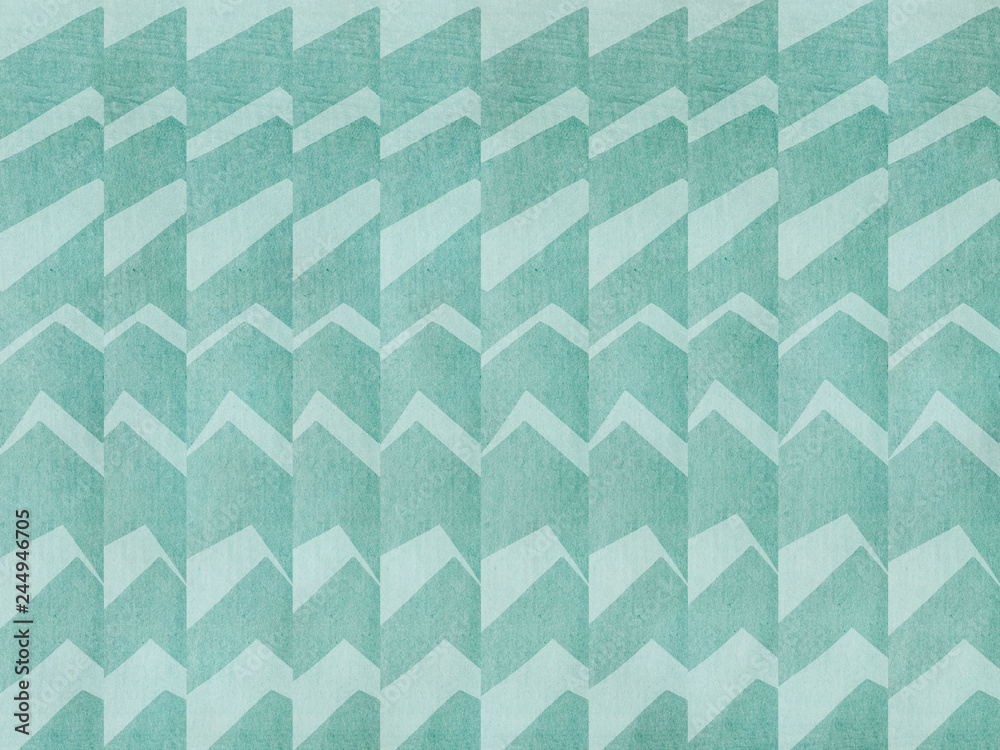 Zig zag design - turquoise and white design element - triangle geometric pattern Zig zag design - turquoise and white design element - triangle geometric pattern