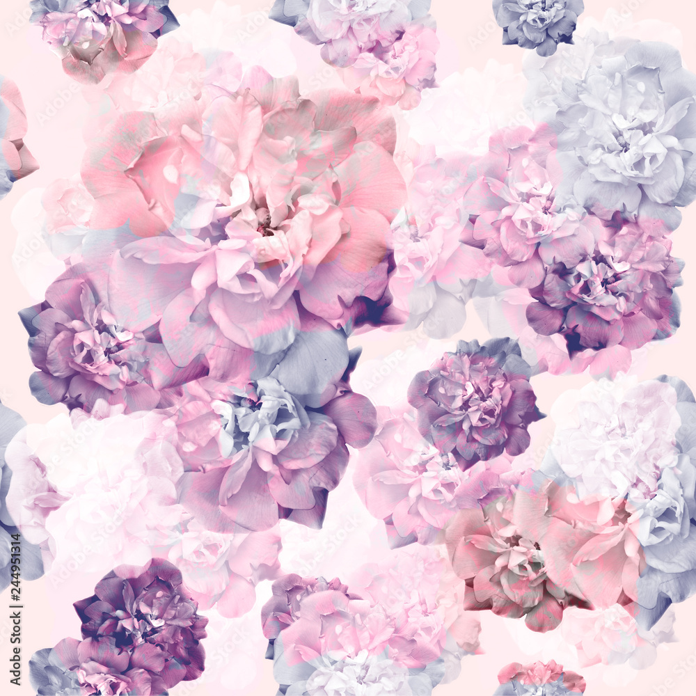 Rose pattern, seamless pattern with effect on it. Rose pattern, seamless pattern with effect on it.
