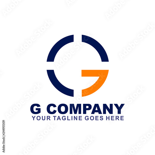 G letter logo design vector template