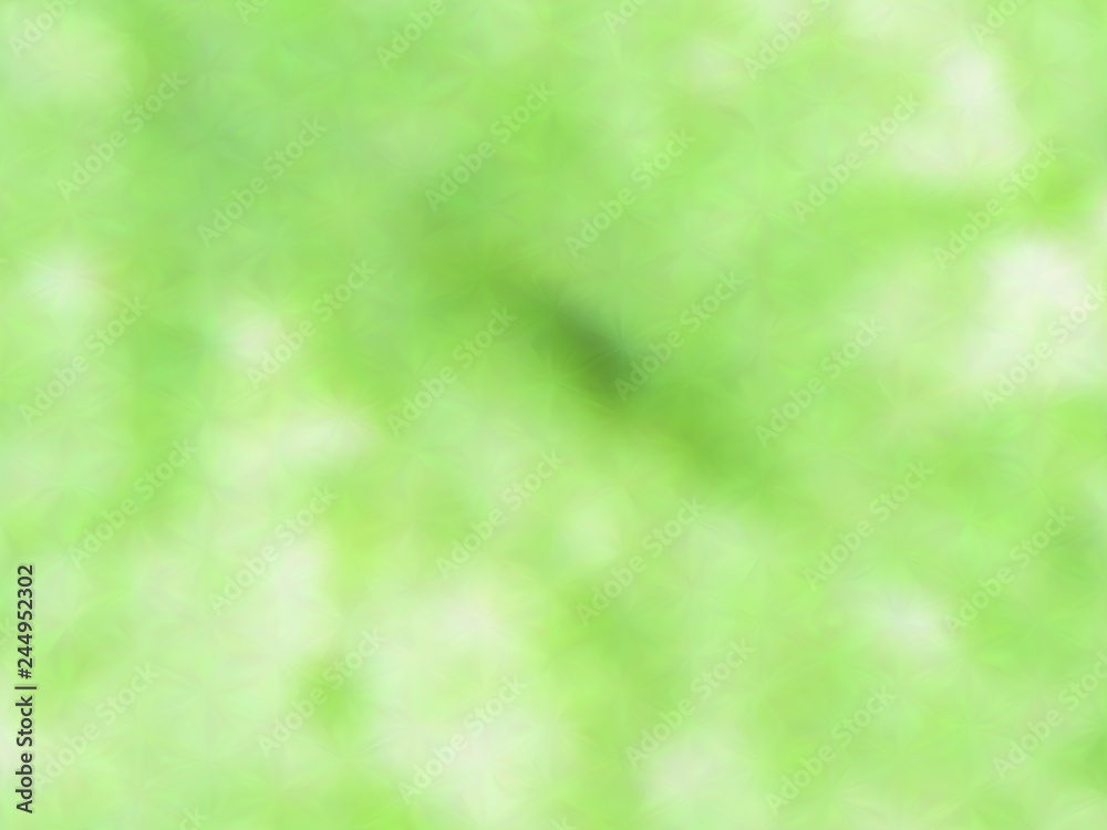 Obraz premium Vector EPS10 green spots. Abstract background with iridescent mesh gradient. Low poly art. Abstract emerald texture. Optical illusion of three dimensional surface