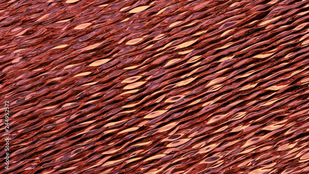 Red glamour wave background. Beautiful organic red texture. Abstract surface. Ornate modern shape. Red glamour wave background. Beautiful organic red texture. Abstract surface. Ornate modern shape.
