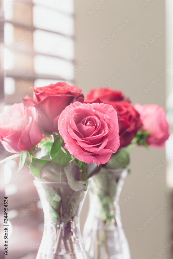 Obraz premium Bouquet of rose hips in vintage style