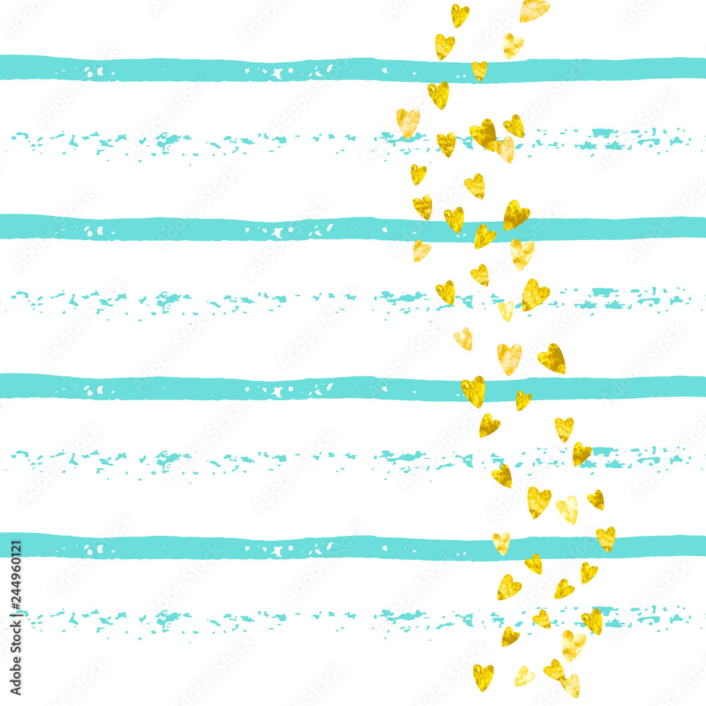 Gold glitter confetti with dots Gold glitter confetti with dots