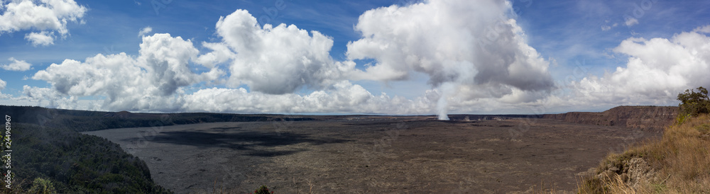 Vulkankrater auf Big Island, Hawaii